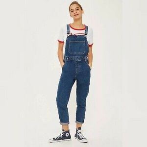 Top shop denim overalls
